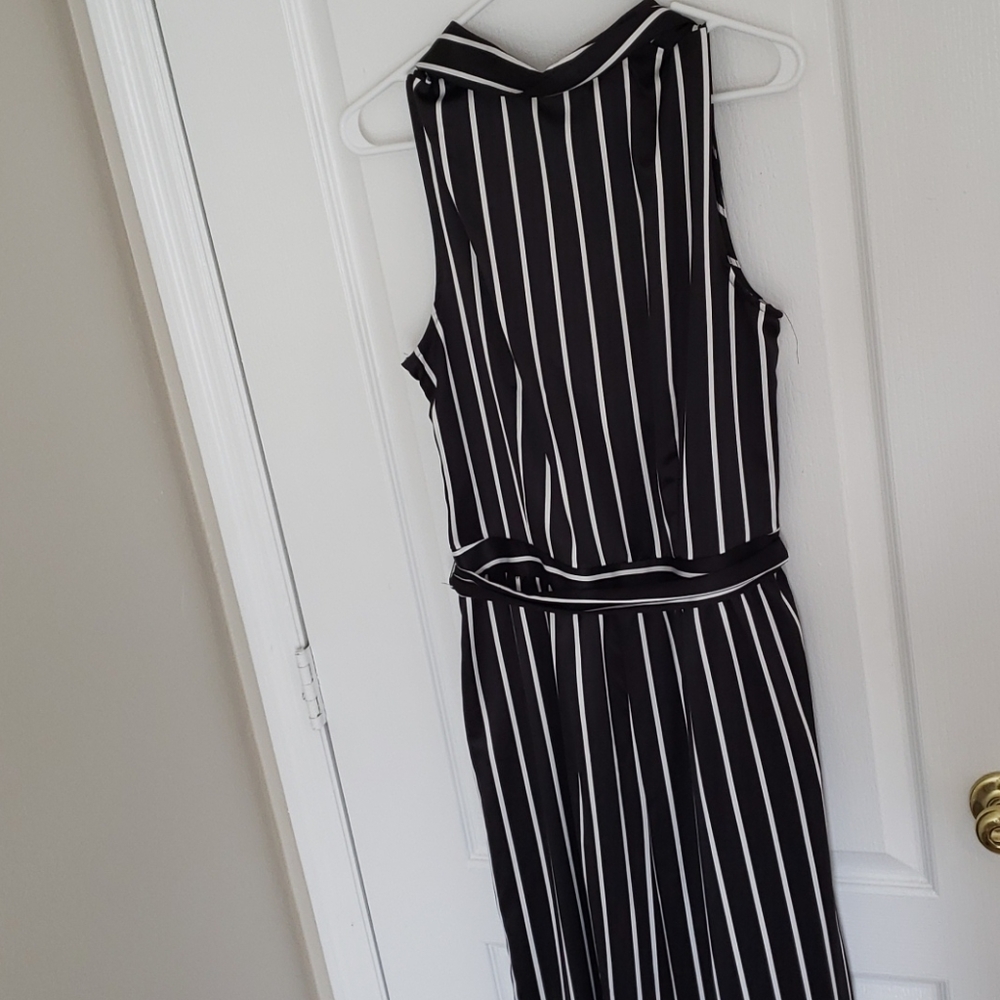 A new day black and white jumpsuit, size L - Picture 3 of 4